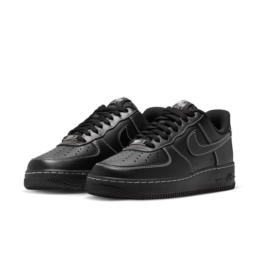 Nike "Air Force 1" 07' Essential+ Womens - Black / Black / White