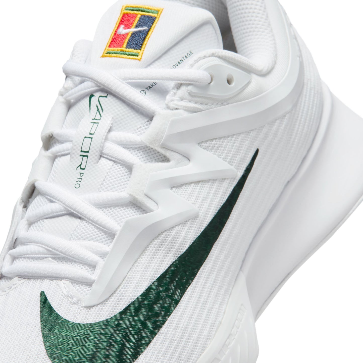 Nike "Zoom Zapor Pro 3 HC PRM" Mens - White / Gorge Green