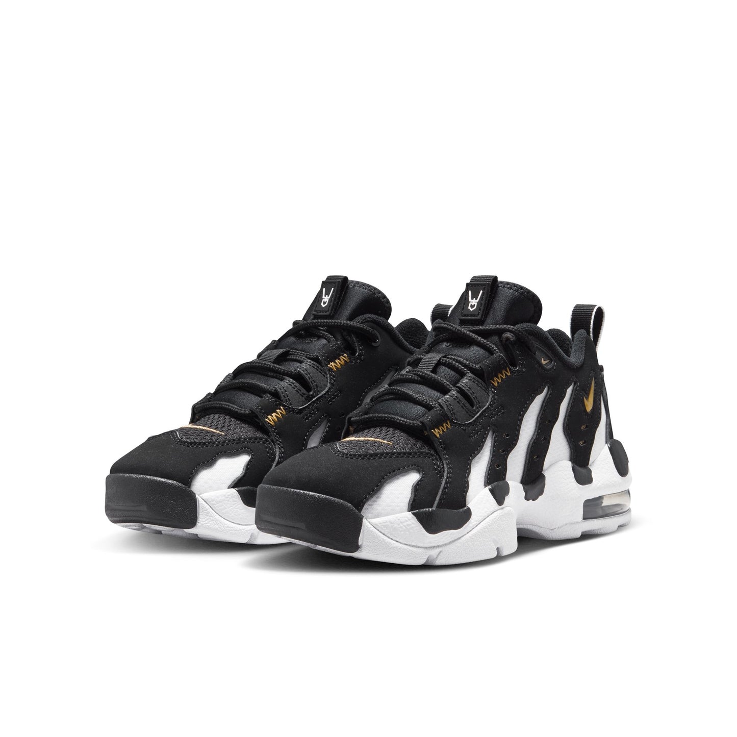 Nike "Air DT Max '96 Low" Grade School - Black / Metallic Gold