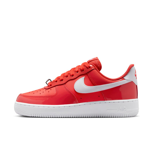 Nike "Air Force 1 '07" Womens - LT Crimson / White