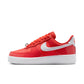 Nike "Air Force 1 '07" Womens - LT Crimson / White