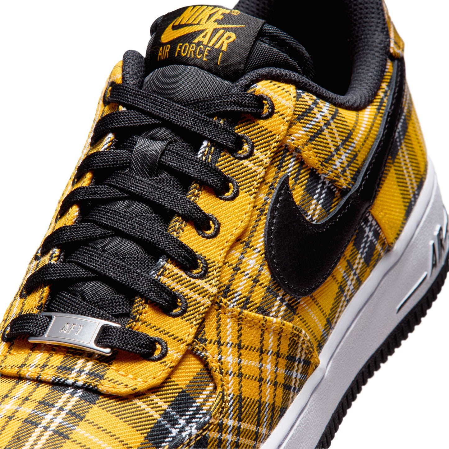 Nike "Air Force 1 '07" Womens - Multi-Color / Black - Yellow Ochre