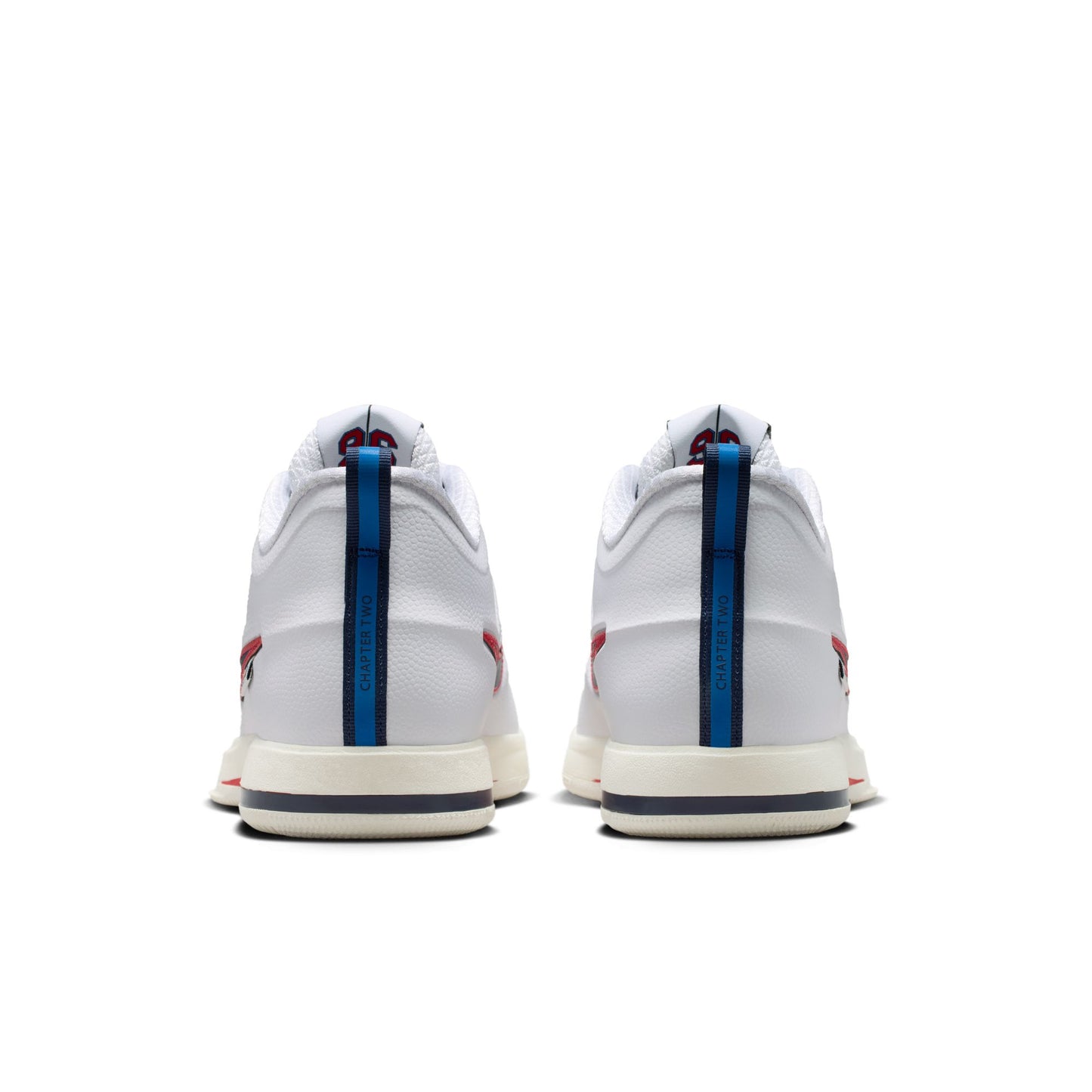 Nike "Book 2 WNBA 30th NRG" Mens - White / Midnight Navy / Fireberry