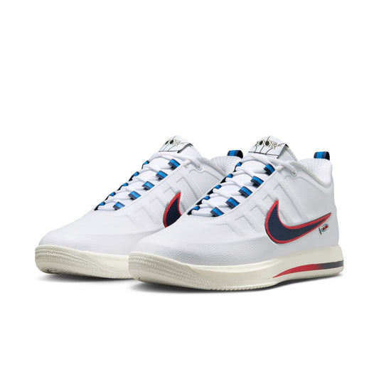 Nike "Book 2 WNBA 30th NRG" Mens - White / Midnight Navy / Fireberry