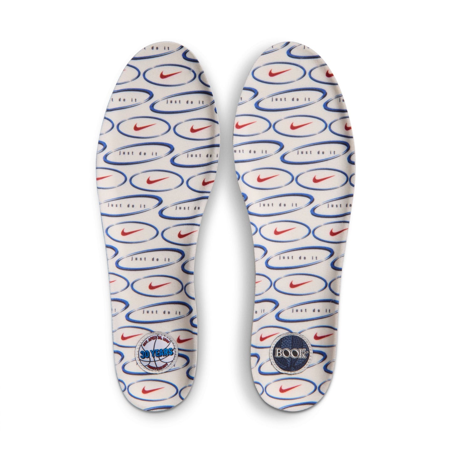 Nike "Book 2 WNBA 30th NRG" Mens - White / Midnight Navy / Fireberry