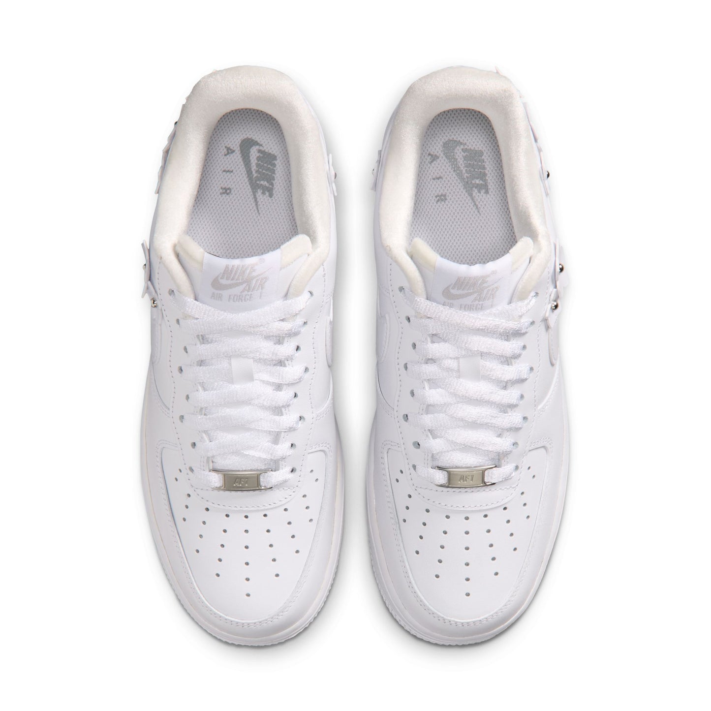 Nike "Air Force 1 '07" Womens - White / White / Wolf Grey