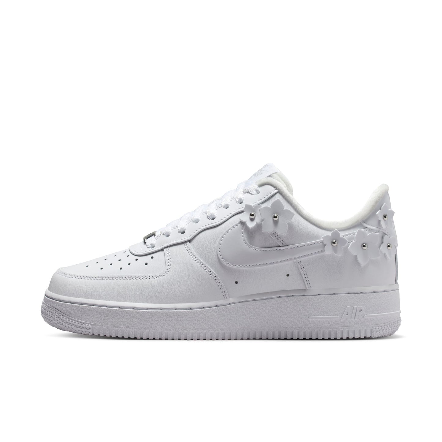 Nike "Air Force 1 '07" Womens - White / White / Wolf Grey