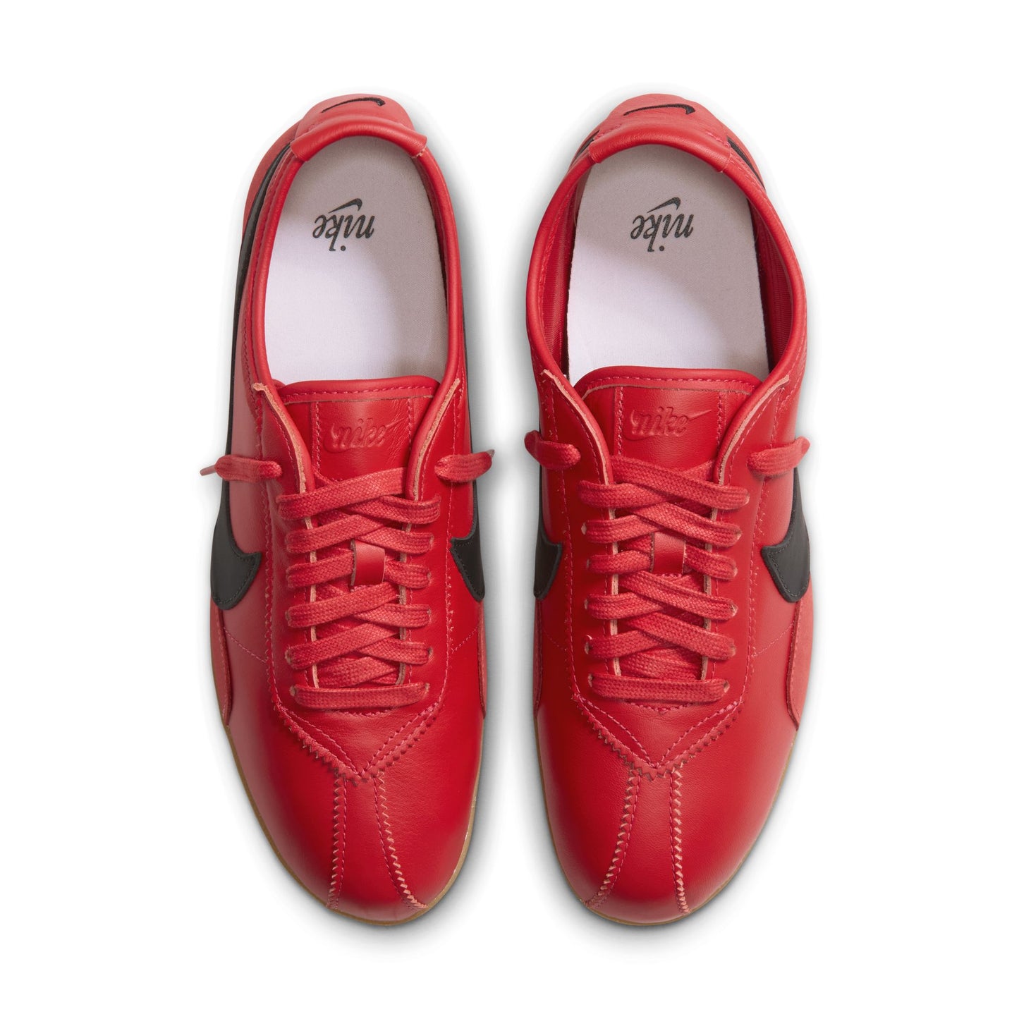 Nike "Moon Shoe OG LTHR SP" Womens - University Red / Black