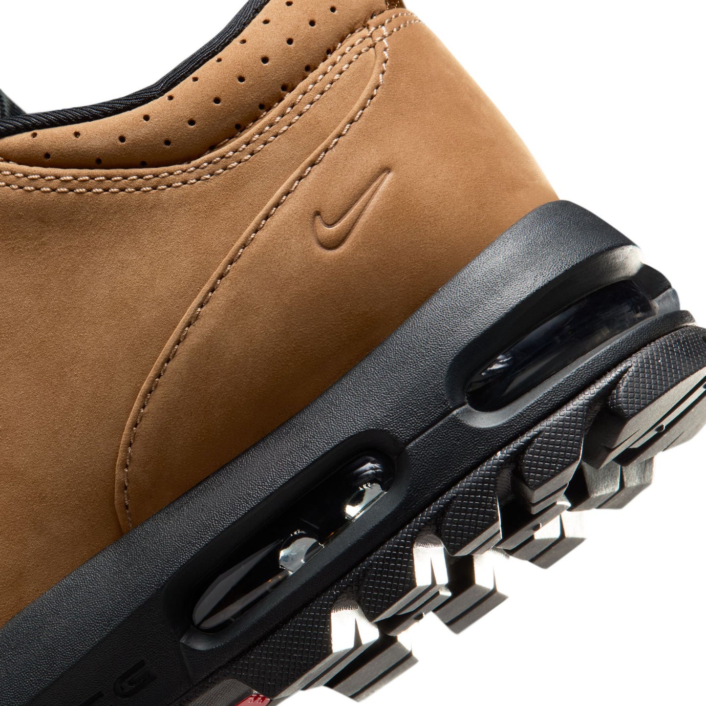 Nike "Air Max Goadome Low SP" Mens - Taupe / University Red - Black