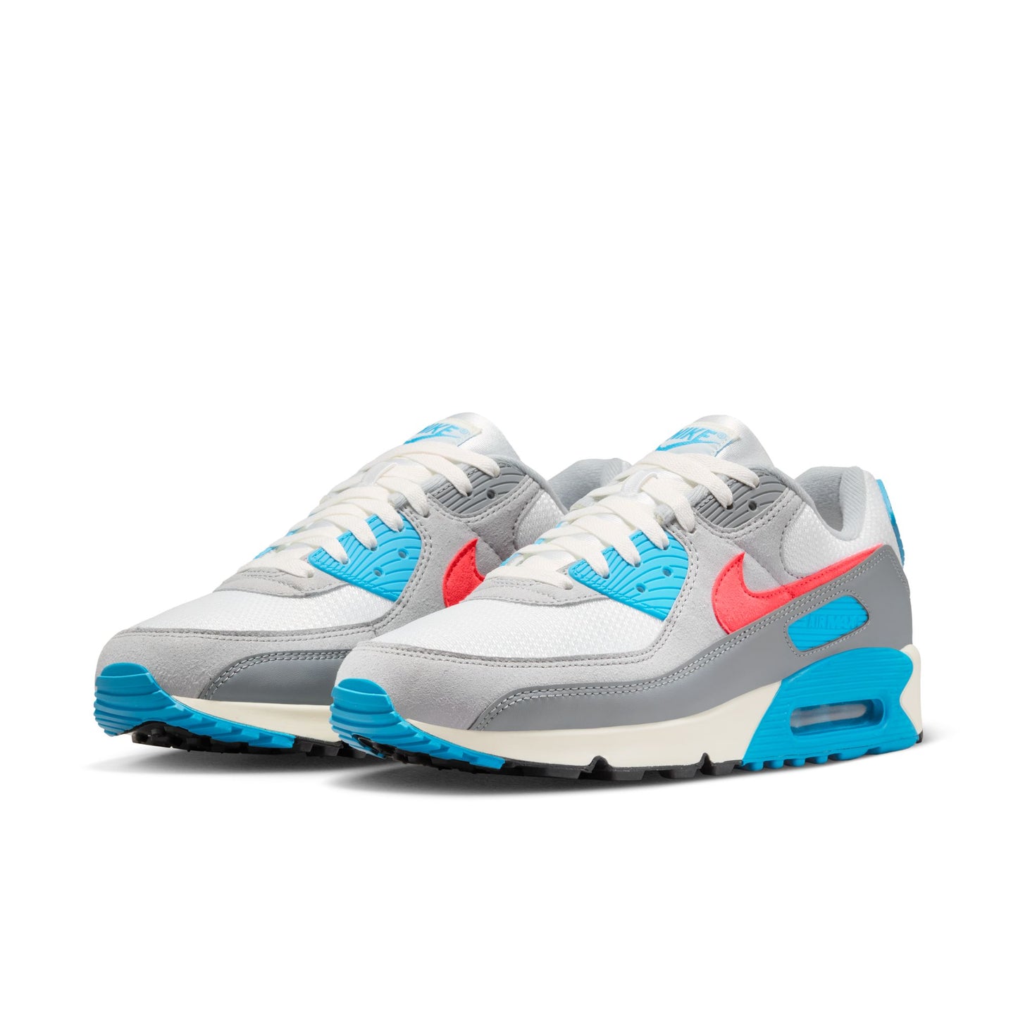 Nike " Air Max III " Mens - Cool Grey / Infrared