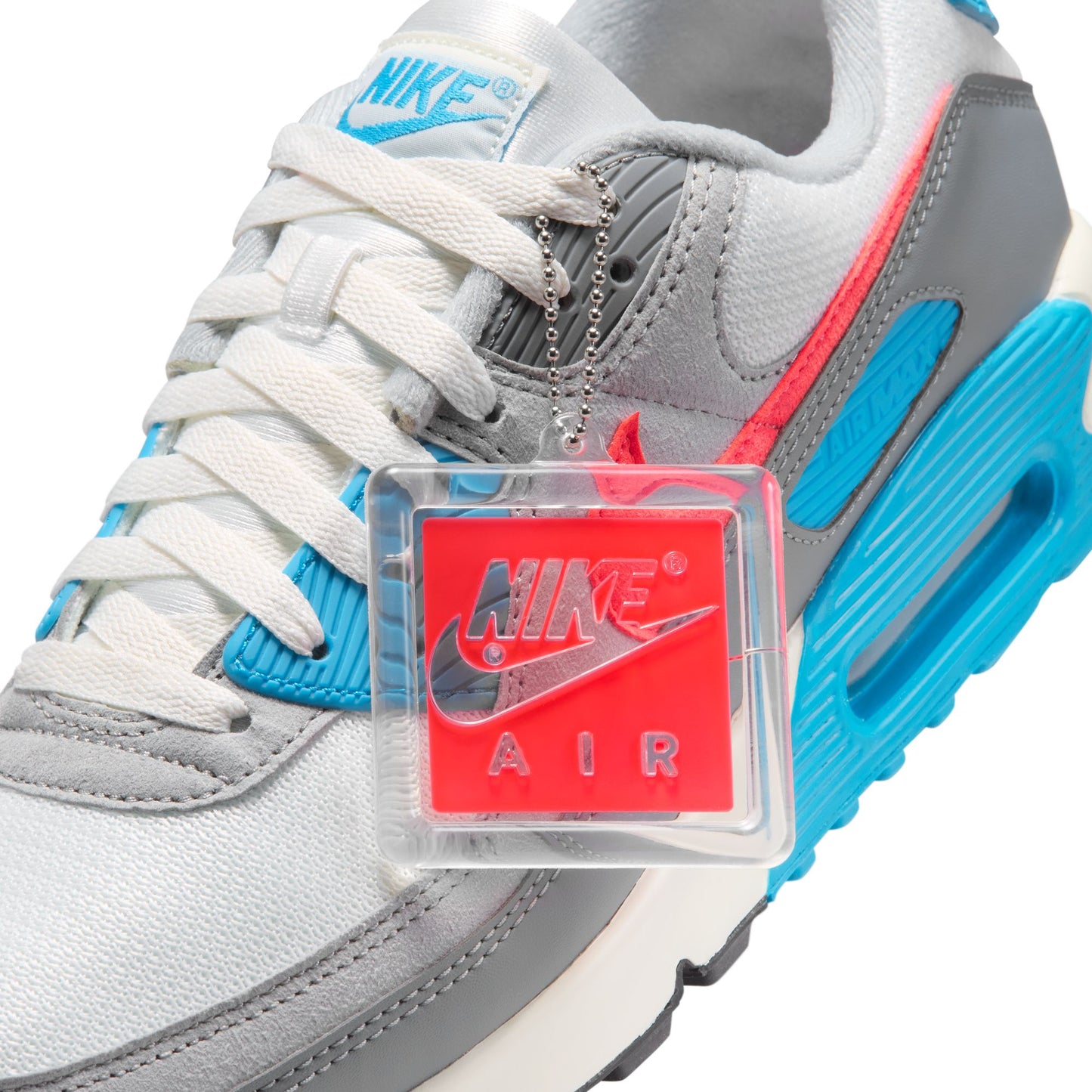 Nike " Air Max III " Mens - Cool Grey / Infrared