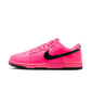 Nike "Dunk Low" Womens - Pink Blast / Black