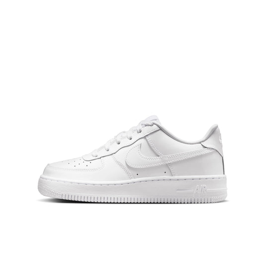 Nike "Air Force 1" Grade School - White / White