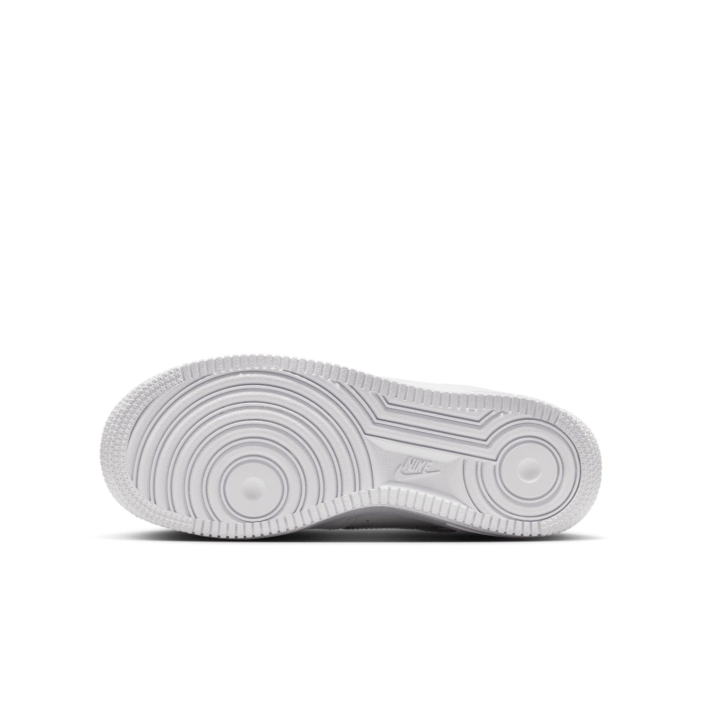 Nike "Air Force 1" Grade School - White / White