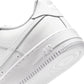 Nike "Air Force 1" Grade School - White / White