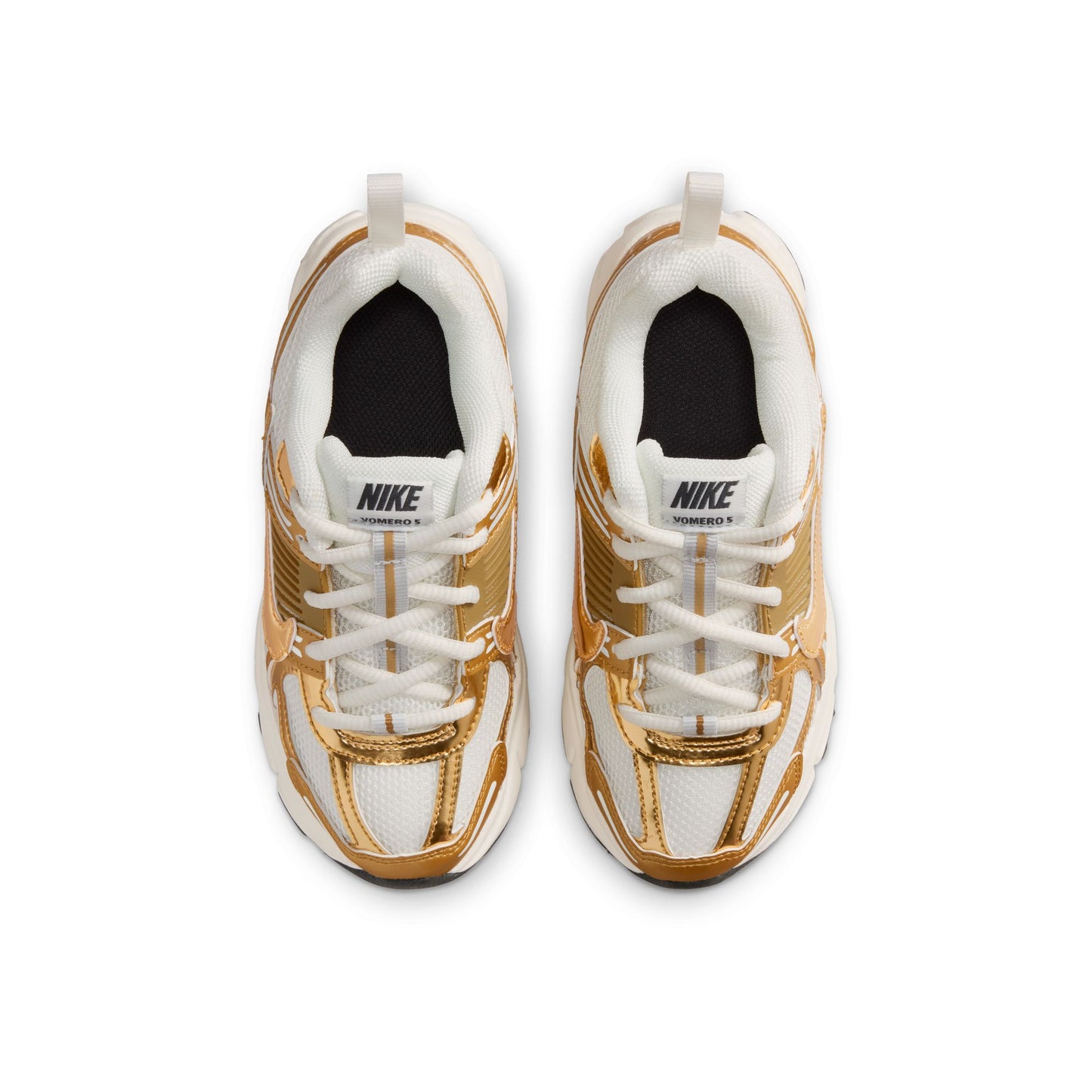 Nike "Vomero 5 Lace BP" Preschool - Sail / Metallic Gold