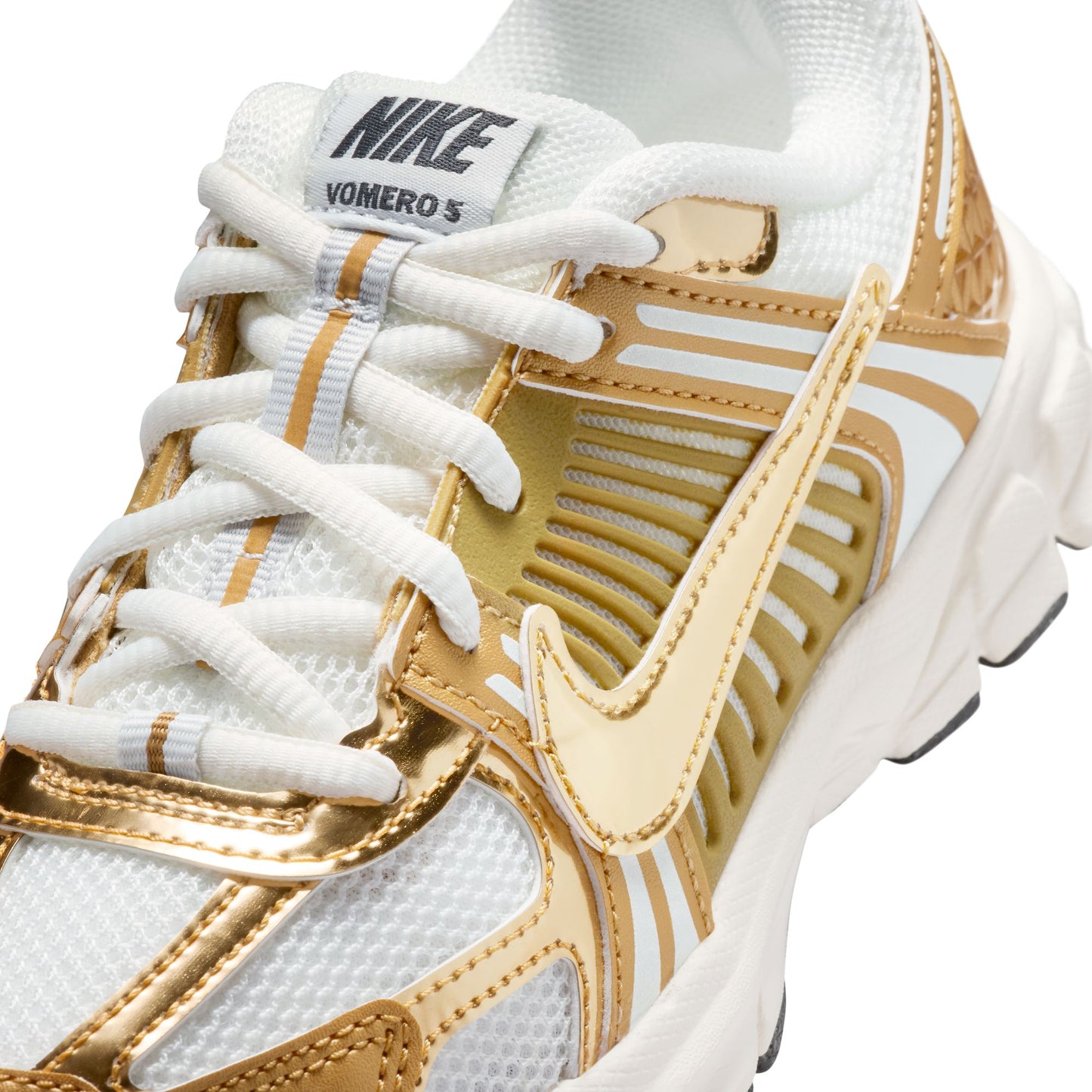 Nike "Vomero 5 Lace BP" Preschool - Sail / Metallic Gold