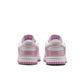 Nike "Dunk Low SE Street 1" Womens - White / Pink Rise / White