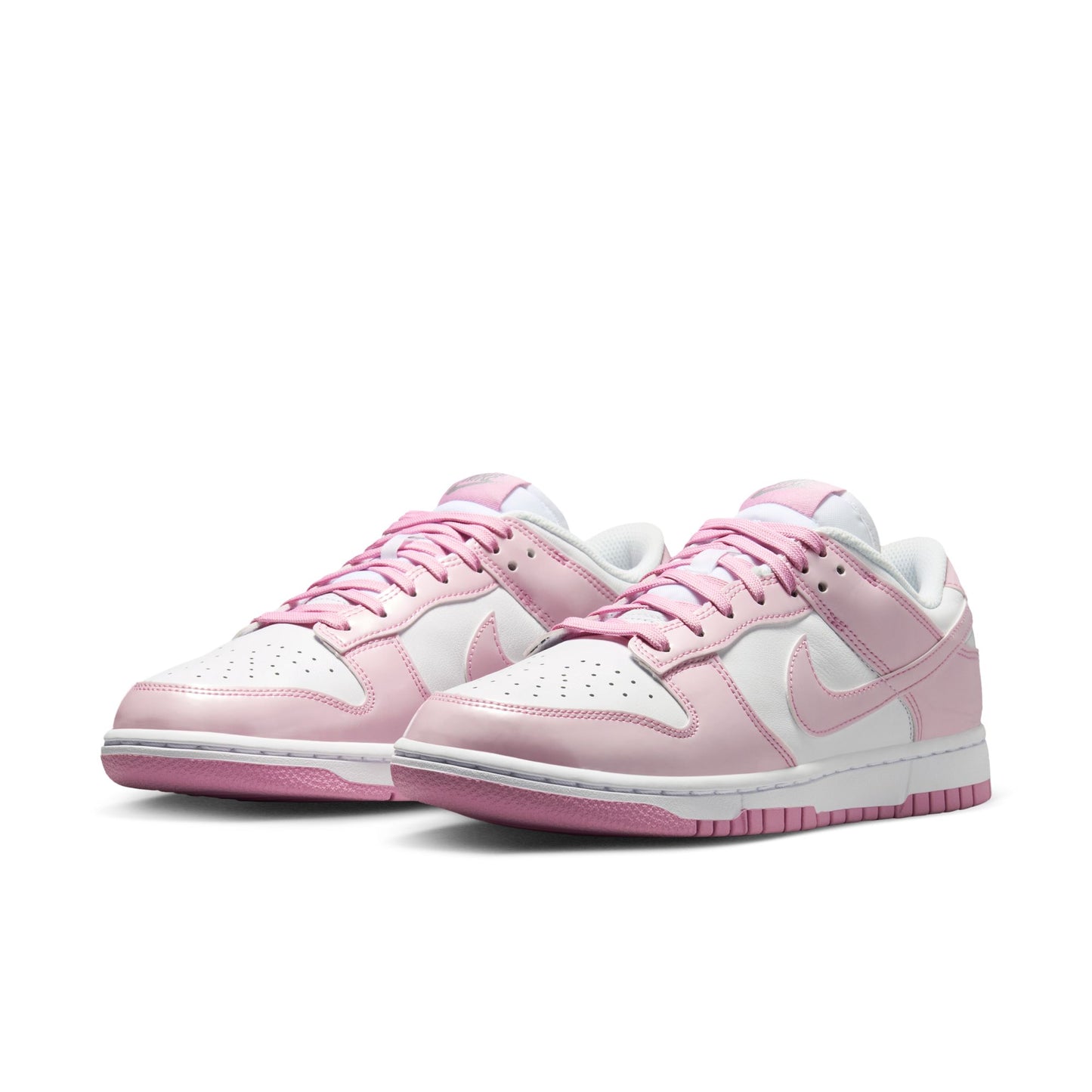 Nike "Dunk Low SE Street 1" Womens - White / Pink Rise / White