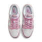 Nike "Dunk Low SE Street 1" Womens - White / Pink Rise / White