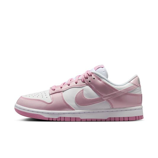 Nike "Dunk Low SE Street 1" Womens - White / Pink Rise / White