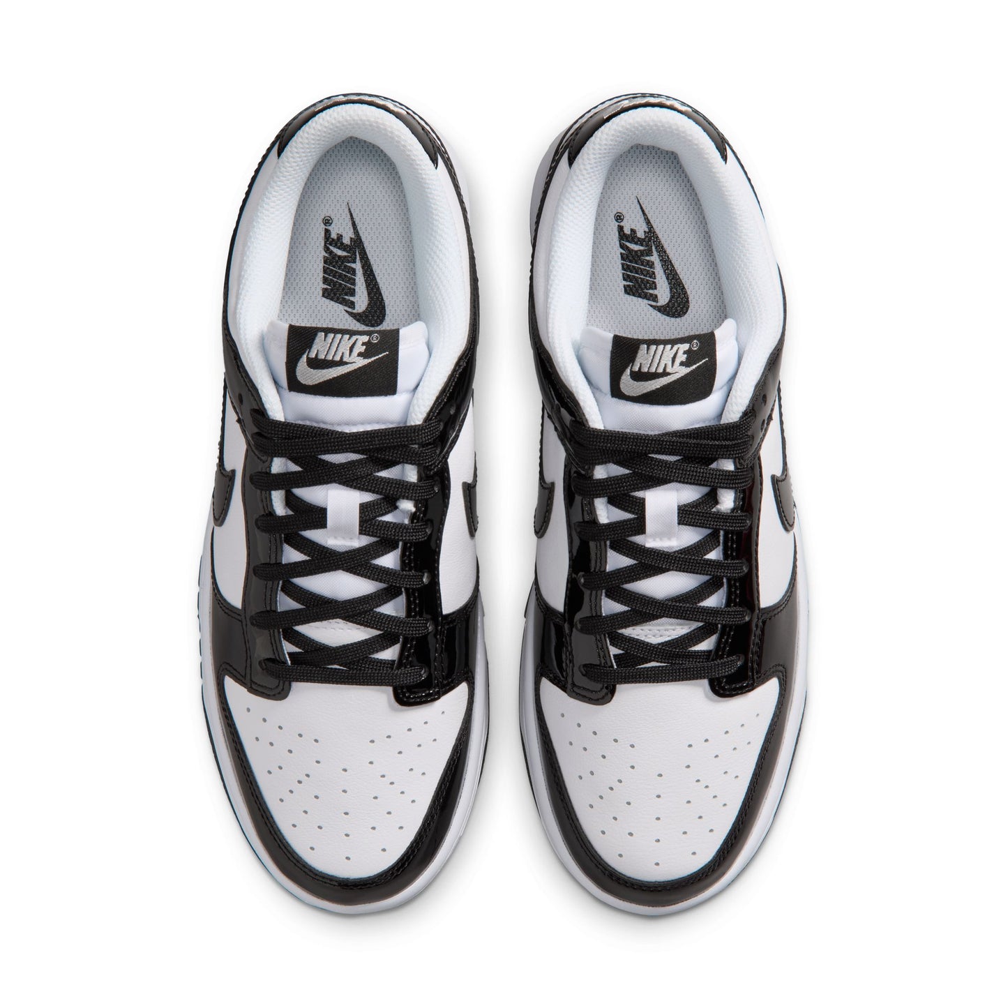 Nike "Dunk Low SE" Women's Shoes WHITE/BLACK-WHITE-METALLIC SILVER