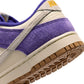 Nike "Dunk Low" Womens - Court Purple / Coconut Milk