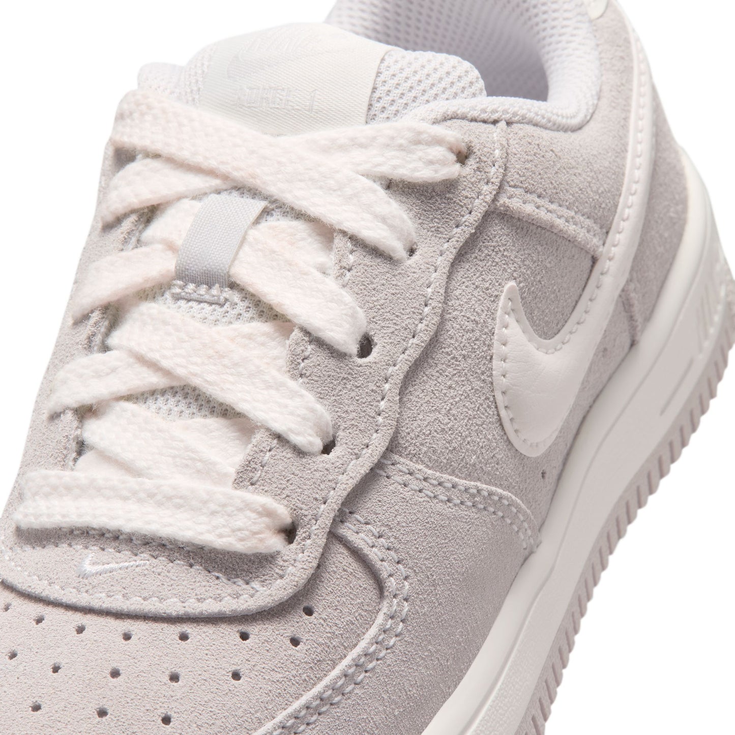 Nike "Force 1 Low BP Lace" Preschool - Vast Grey / Sail