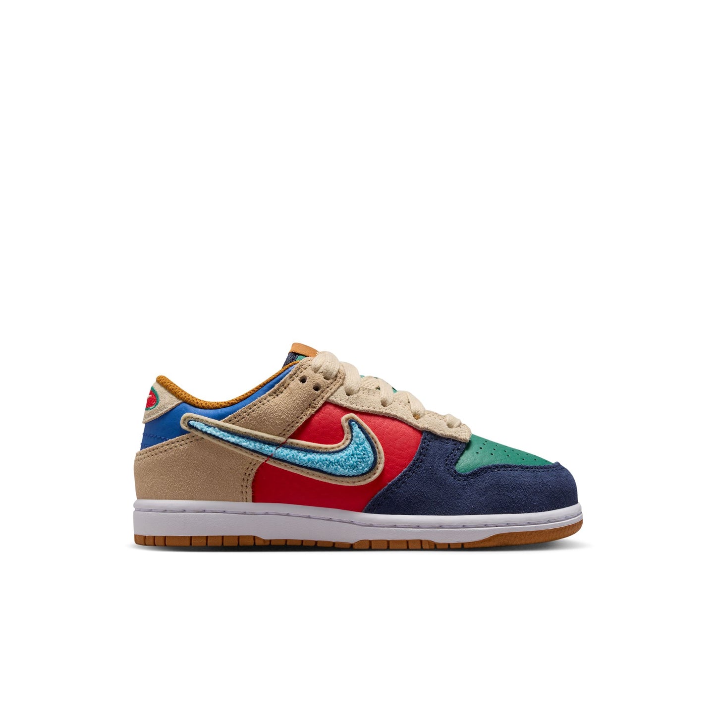 Nike "Dunk Low BP" Preschool - Midnight Navy / Speed Red