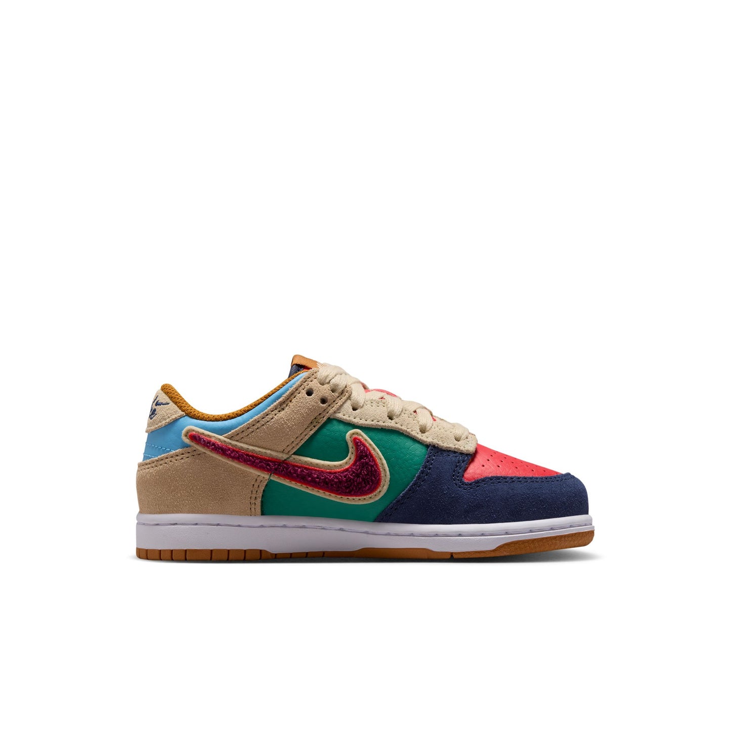 Nike "Dunk Low BP" Preschool - Midnight Navy / Speed Red