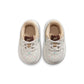 Nike "Force 1 Low BT Lace" Toddler - Sail / Multi-Color / Sesame