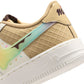 Nike "Air Force 1 BG" Grade School - Sail / Multi-Color / Sesame
