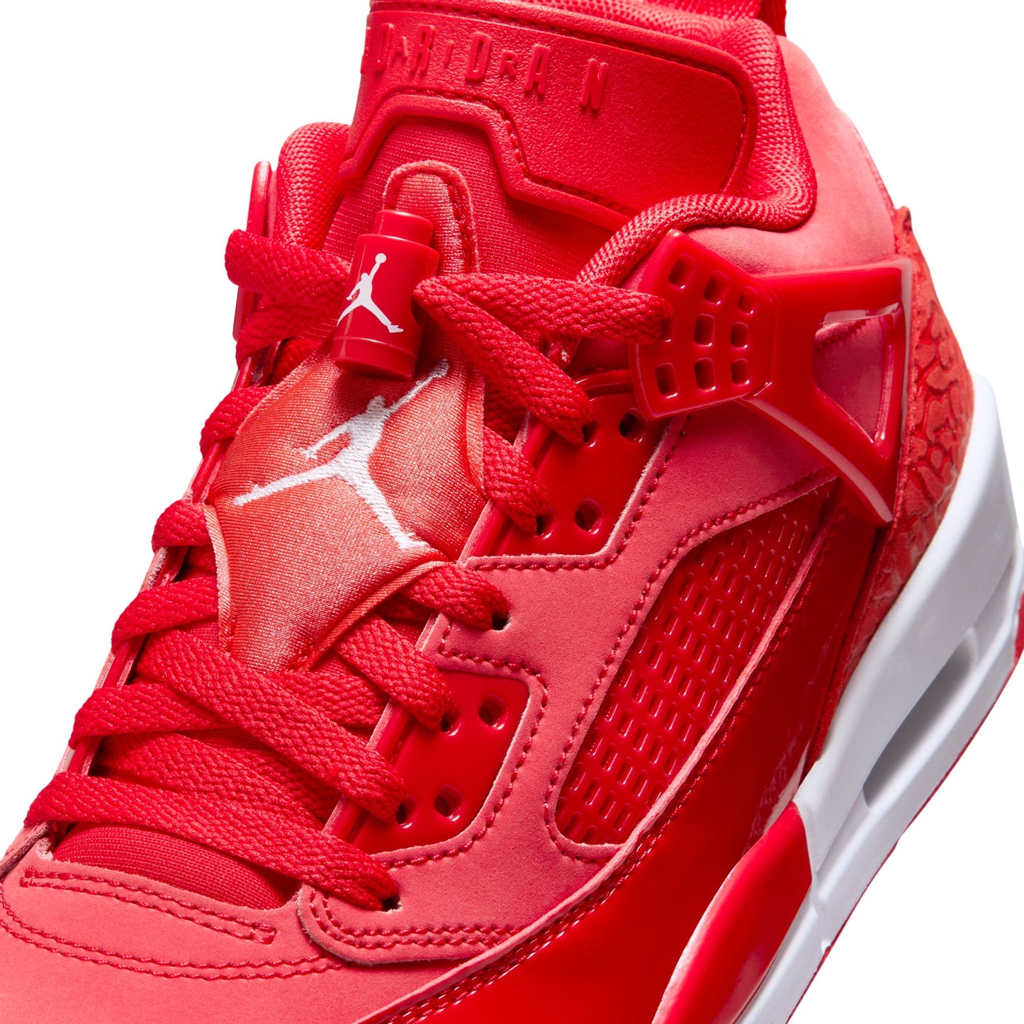 Air Jordan "Spizike Low" Womens - University Red / Daring Red