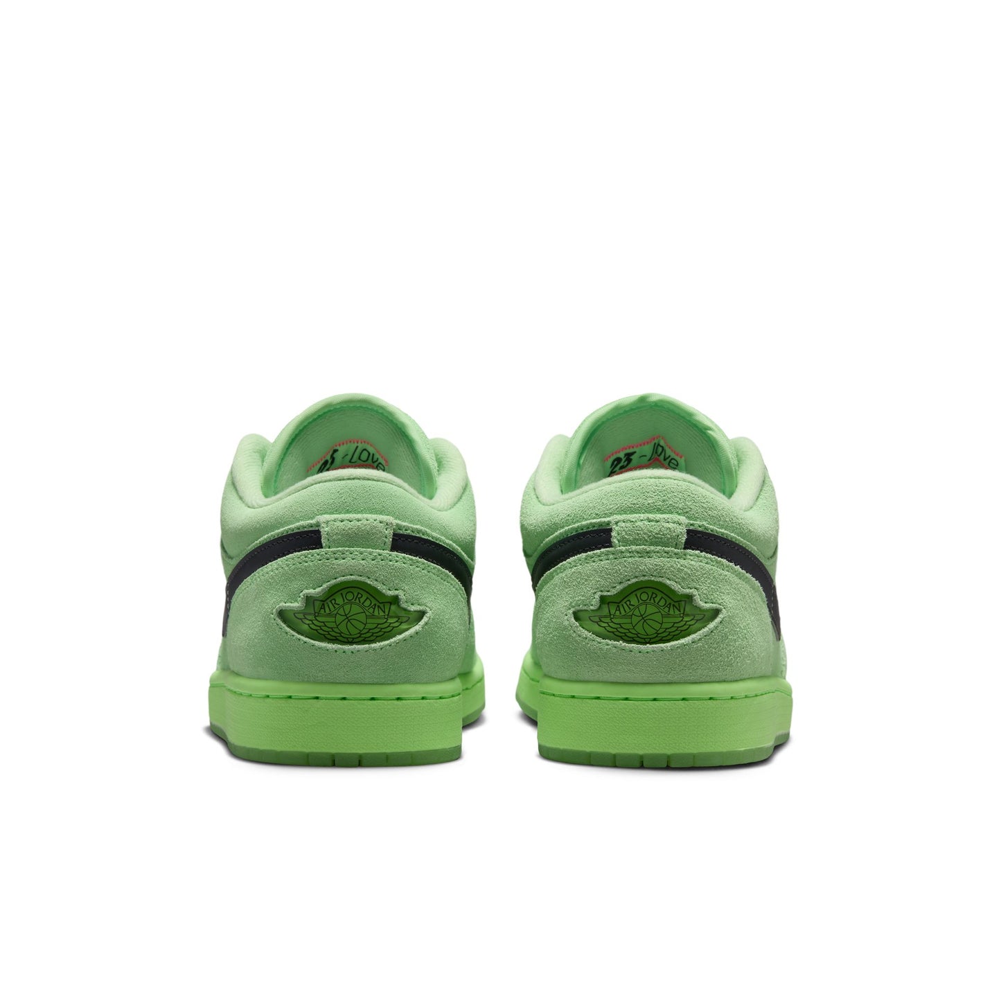 Air Jordan "1 Low SE" Mens - Lime Blast / Anthracite