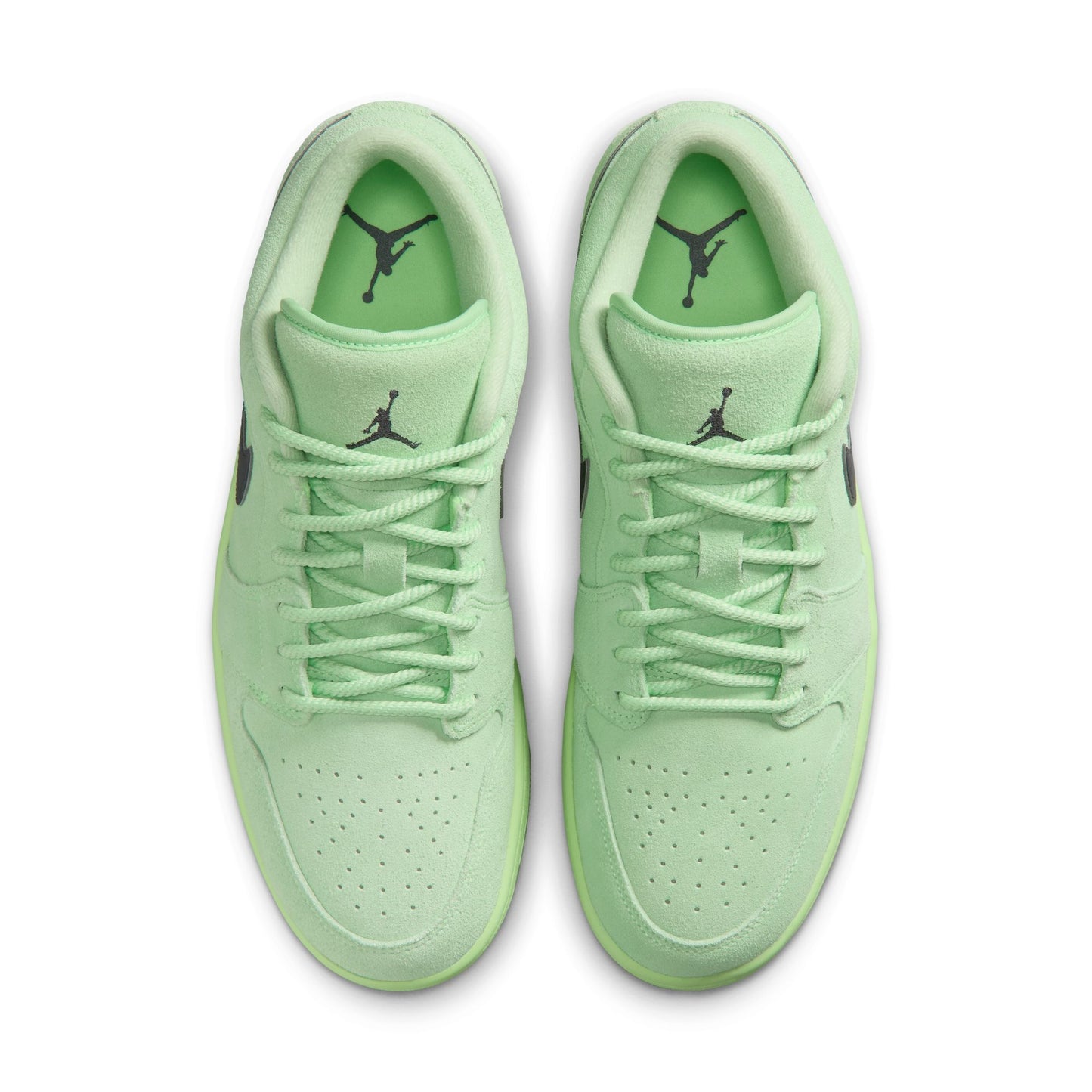 Air Jordan "1 Low SE" Mens - Lime Blast / Anthracite