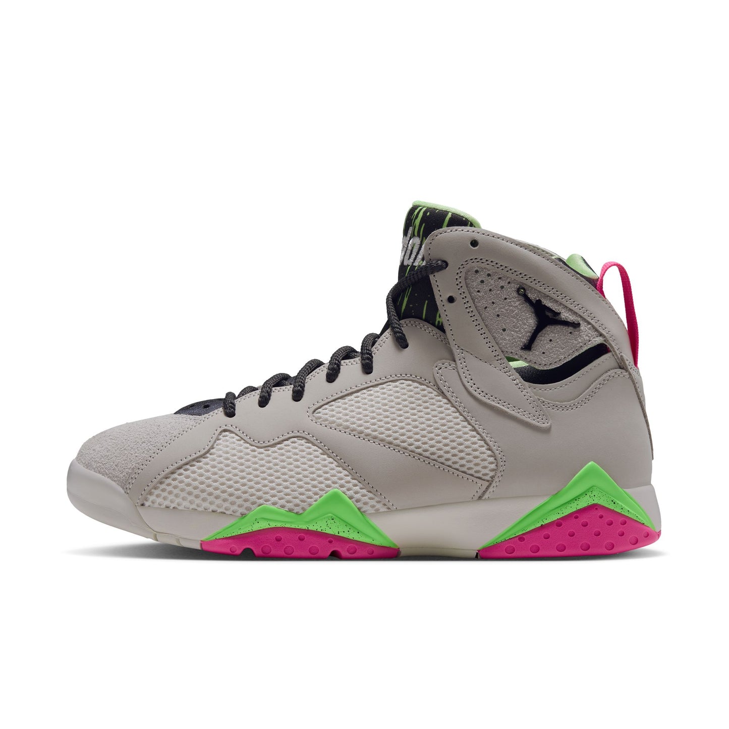 Air Jordan "7 Retro" Mens - Phantom / Anthracite / Lime Blast