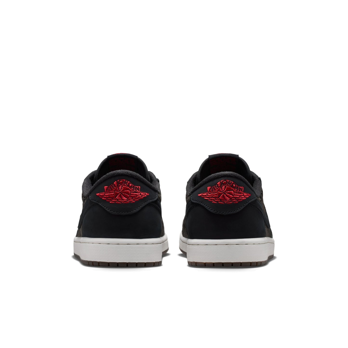 Air Jordan "1 Retro Low OG Laser" Mens - Black / Varsity Red-Summit White