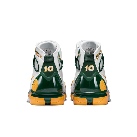 Nike "Air Zoom Huarache 2K4 SB" Mens - White / Deep Forest / Canyon Gold