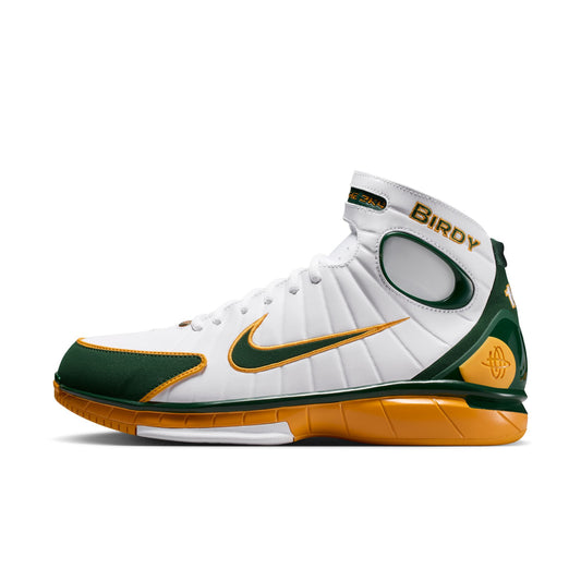 Nike "Air Zoom Huarache 2K4 SB" Mens - White / Deep Forest / Canyon Gold