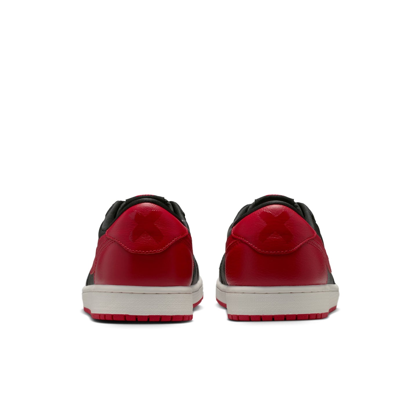Air Jordan "1 Retro Low OG" Mens - Black / Black-Varsity Red