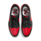 Air Jordan "1 Retro Low OG" Mens - Black / Black-Varsity Red