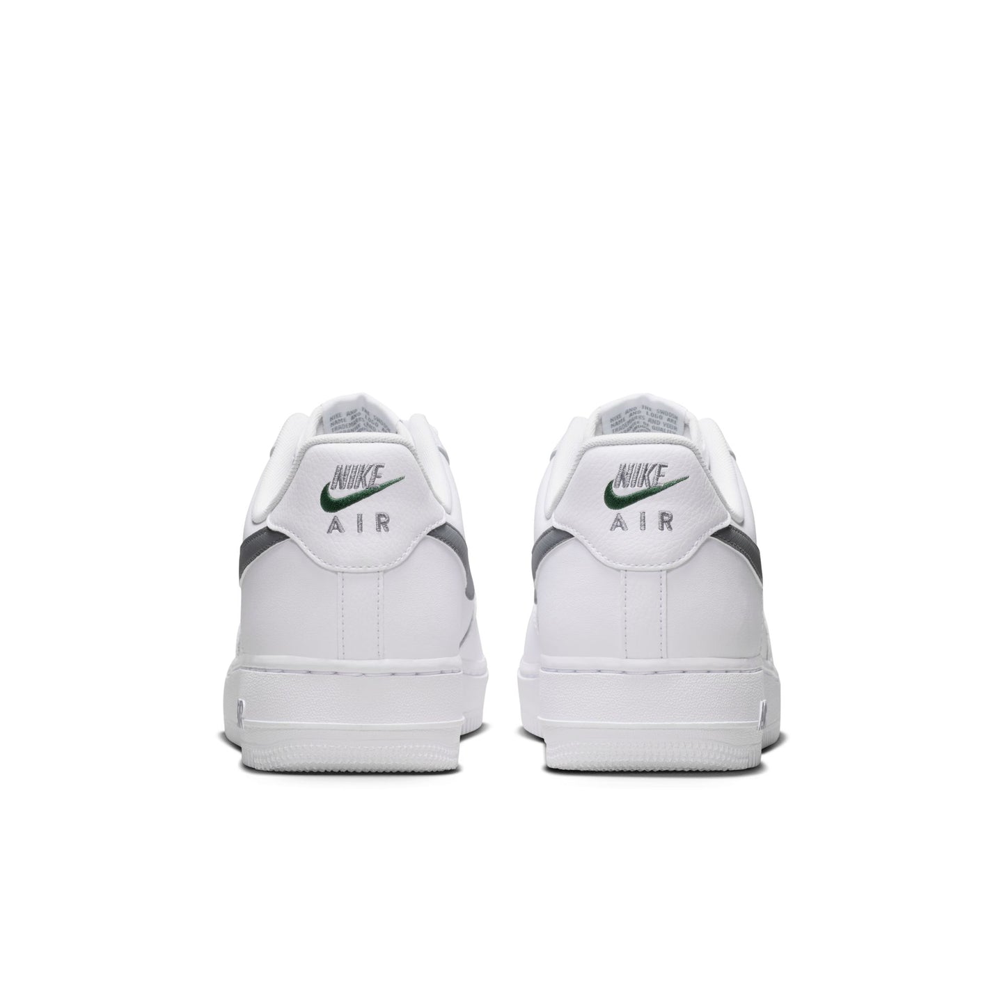 Nike "Air Force One 07' Tech ESS" Mens - White / Cool Grey / Fir / Cool Grey