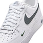 Nike "Air Force One 07' Tech ESS" Mens - White / Cool Grey / Fir / Cool Grey