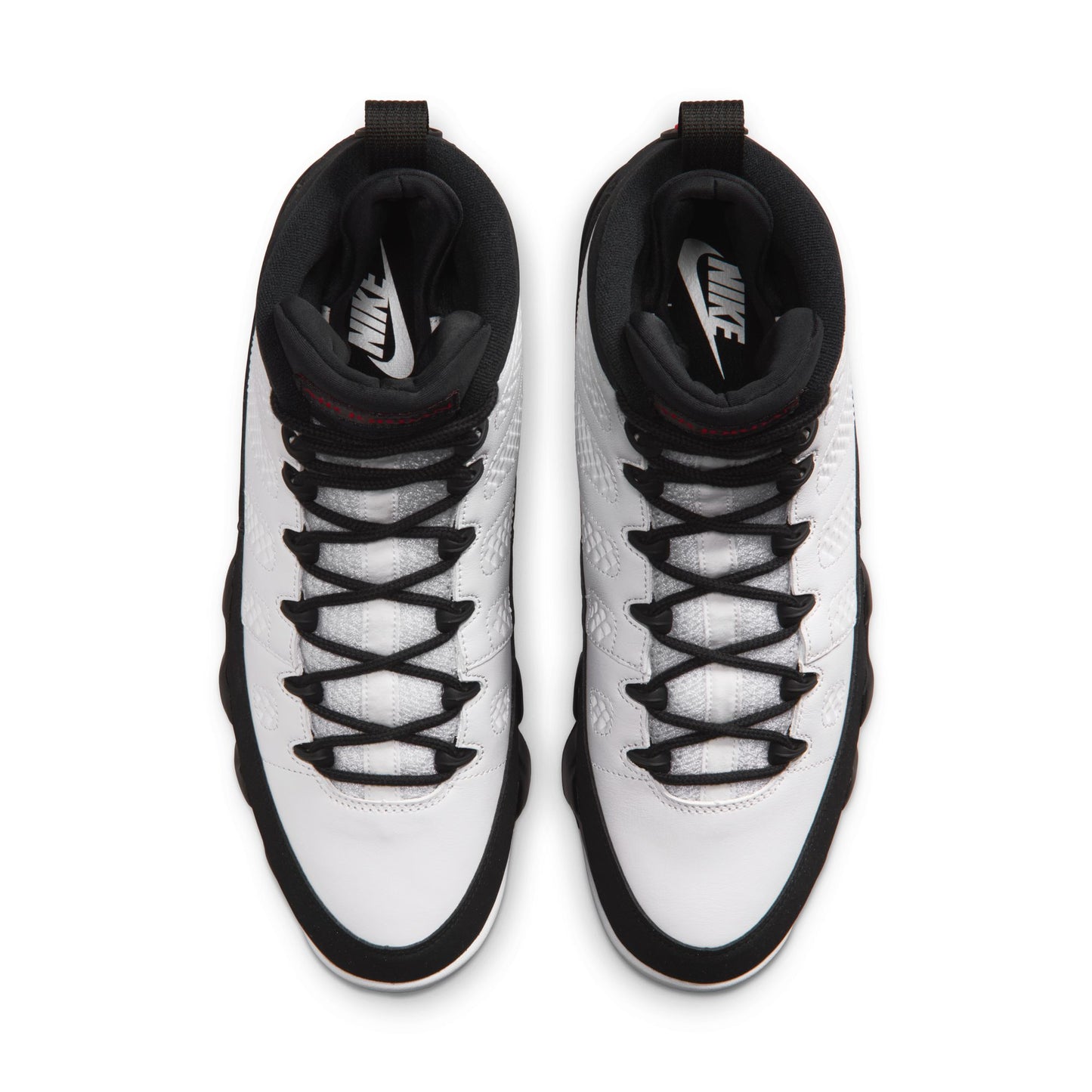 Air Jordan "9 Retro OG" Mens - White / True Red-Black (Space Jam)