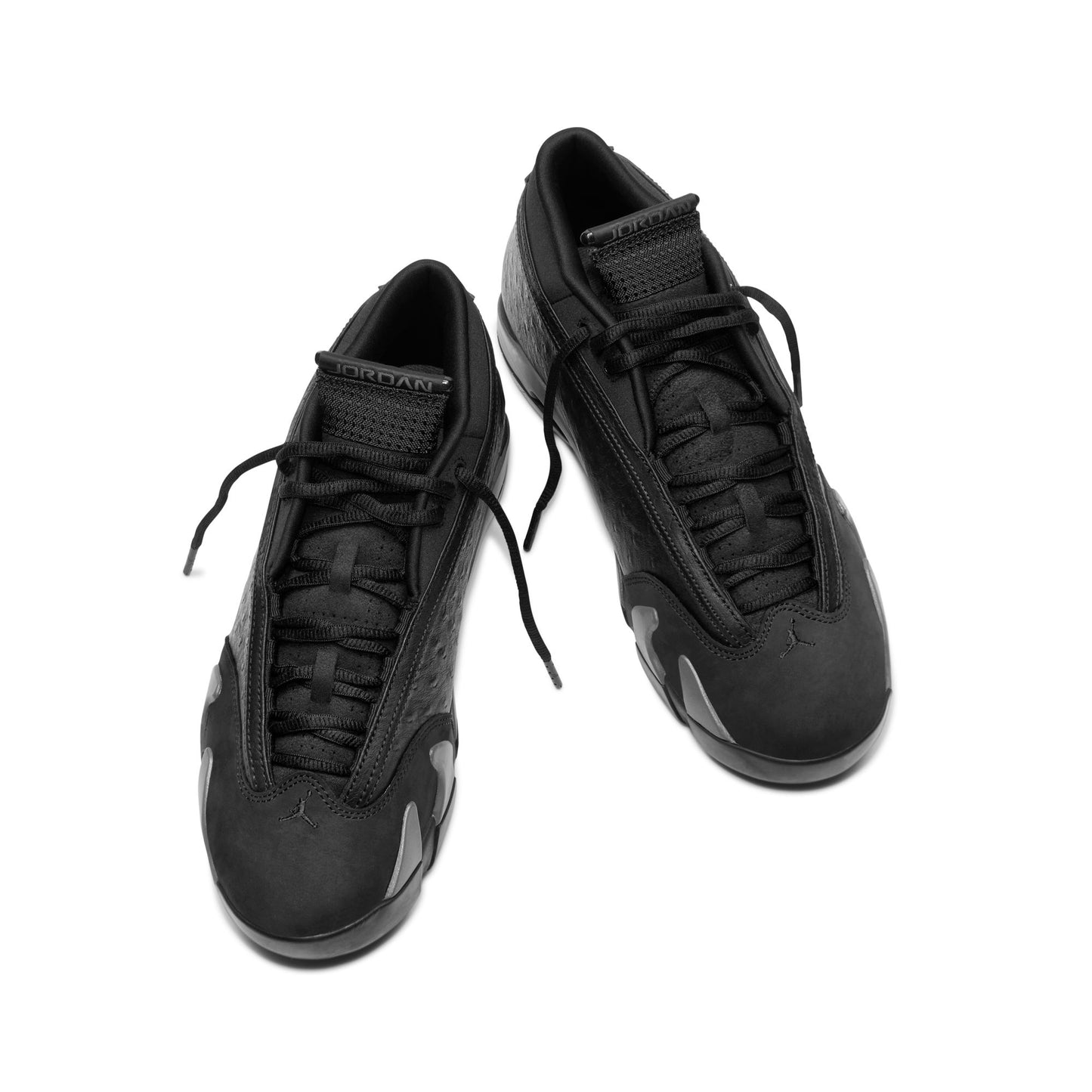 Air Jordan "14 Retro Low OG SP" Mens - Black / Medium Ash