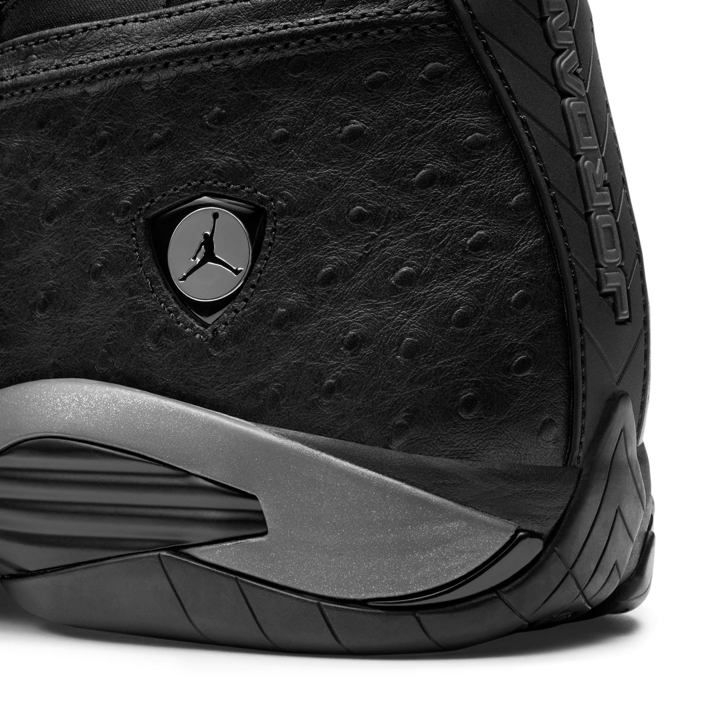 Air Jordan "14 Retro Low OG SP" Mens - Black / Medium Ash