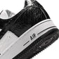 Nike "Air Force 1 Cracked Leather" Mens - Black / White