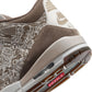 Air Jordan "3 Retro Laser" Mens - Phanton / University Red