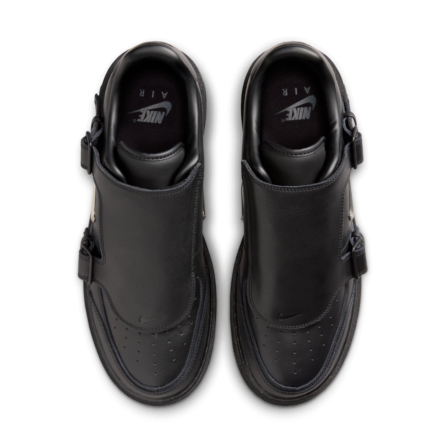 Nike "Air Force 1 LX" Mens - Black / Metallic Silver