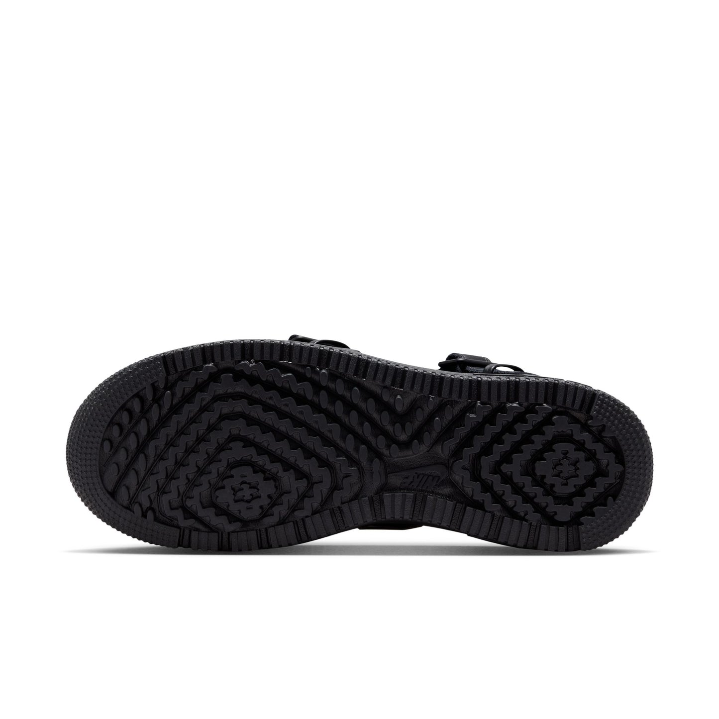 Nike "Air Force 1 LX" Mens - Black / Metallic Silver